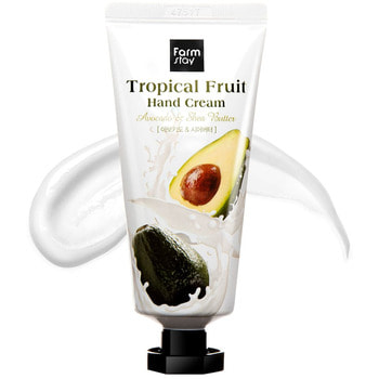 FarmStay "Tropical Fruit Hand Cream Avocado & Shea Butter"    " "     , 50 . ()