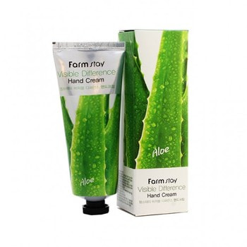 FarmStay "Visible Difference Hand Cream Aloe"      , 100 .