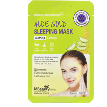 MBeauty "Aloe Gold Sleeping Mask"      , 7   3 ,