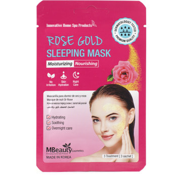 MBeauty "Rose Gold Sleeping Mask"      , 7   3.