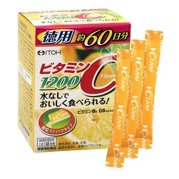 Itoh Kanpo Pharmaceutical "Vitamin C" 1200   1200 ., 60   2 .