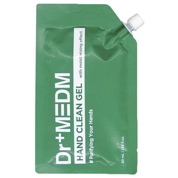 Dermal "Dr+Medm" Антисептик для рук с антибактериальным и увлажняющим эффектом, спиртосодержащий, мягкая упаковка, 50 мл.