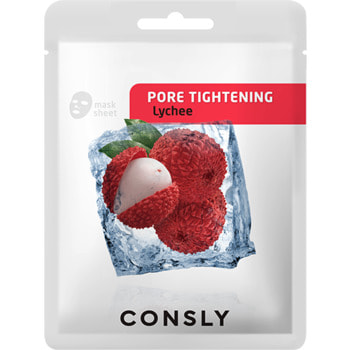 Consly "Lychee Pore-Tightening Mask Pack"       , 20 .