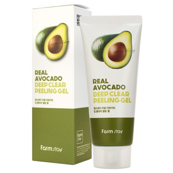 FarmStay "Real Avocado Deep Clear Peeling Gel"     , 100 .