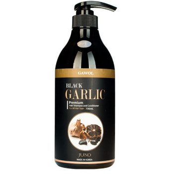 Juno Cosmetics "Gawol Black Garlic Premium Hair Shampoo and Conditioner" -      , 750 .