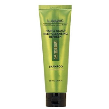 L.Sanic "Hair & Scalp Deep Cleansing Refresh Shampoo" Освежающий шампунь для глубокого очищения волос и кожи головы, 120 мл.