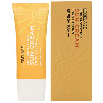 Lebelage "High Protection Long Lasting Sun Cream SPF50+PA+++" Устойчивый солнцезащитный крем с высоким фактором защиты SPF50+PA+++, 30 мл.