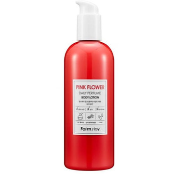 FarmStay "Pink Flower Daily Perfume Body Lotion"        , 330 .