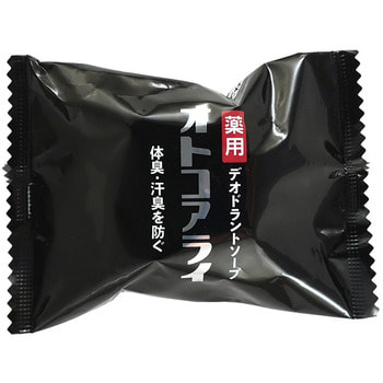 Kikuboshi "Otokoarai body soap" Дезодорирующее мыло для тела, для мужчин, 40 гр.