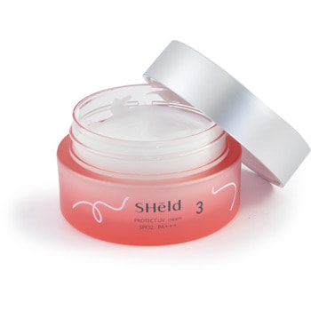Momotani "Sheld protect UV cream SPF32 PA+++"  ,    SPF32 PA+++, 40 . ()