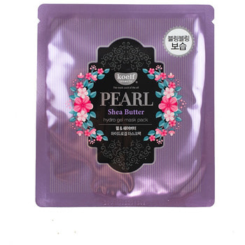 Koelf "Pearl & Shea Butter Hydro Gel Mask Pack"          , 30 .