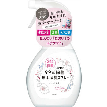 Daiichi Cпрей для ткани дезодорирующий с антибактериальным эффектом, розовый аромат, 380 мл.