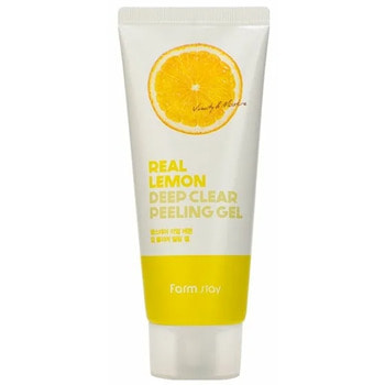 FarmStay "Real Lemon Deep Clear Peeling Gel"     , 100 .
