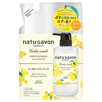 Kose Cosmeport "Softymo Natu Savon Body Wash Yuzu & Honey"    ,   ,     ,  , 360 .