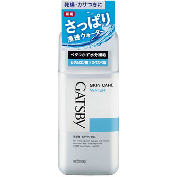 Mandom "Gatsby Skin Care Water" Лечебный увлажняющий лосьон для ухода за кожей лица, с освежающим цитрусовым ароматом, 170 мл.