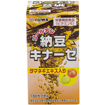 Yuwa "Золотой Натто" Биологически активная добавка к пище, 420 мг., 150 капсул. (фото)