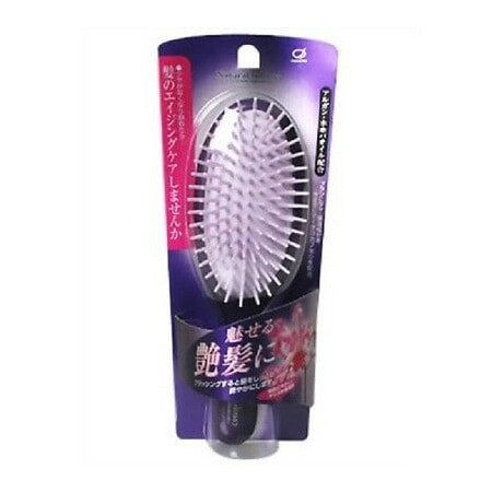 Ikemoto "Natural Glossy Brush" Щетка для восстановления структуры волос и придания блеска, 1 шт. (фото)