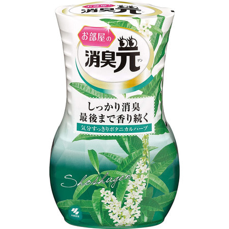 Kobayashi "Shoshugen Fairy Botanical Herbs" Жидкий дезодорант для комнаты "Ботаника", с ароматом вербены, мускуса и цитрусовых, 400 мл. (фото)