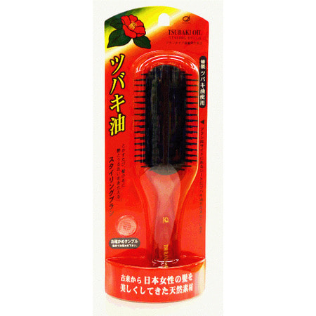 Ikemoto "Tsubaki Oil Styling Hair Brush"    ,    , 1 . ()