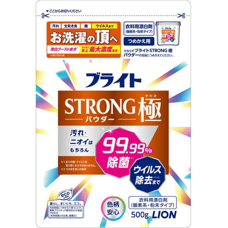 Lion "Bright Strong Kiwami Powder"      ,     ,  , 500 . ()