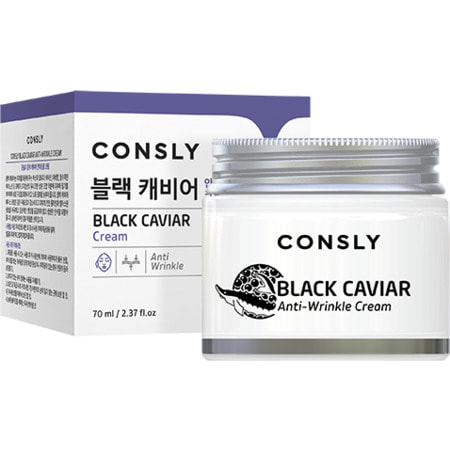 Consly "Black Caviar Anti-Wrinkle Cream"     ,    , 70 . ()