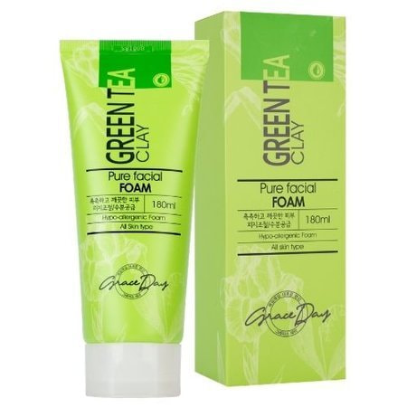 Grace Day "Green Tea Clay Pure Facial Foam"      , 180 .