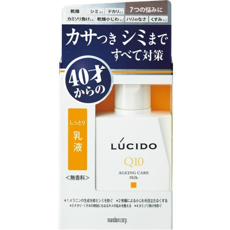 Mandom "Lucido Q10 Ageing Care Milk"       ,    40 ,  ,   , 100 .