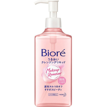 KAO "Biore Mild Cleansing Liquid" Сыворотка для умывания и снятия макияжа, 230 мл. (фото)