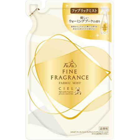 Nissan "FaFa Fine Fragrance Ciel" Кондиционер-спрей для тканей с прохладным ароматом белых цветов, мягкая упаковка, 270 мл.