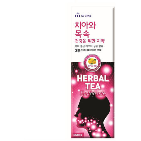 Mukunghwa "Herbal tea" Зубная паста с экстрактом травяного чая, хризантема, 110 гр.