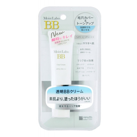 Meishoku "Moist-Labo BB Clear Cream" Прозрачный BB - крем - основа под макияж, SPF 32 PA+++, 30 гр. (фото)