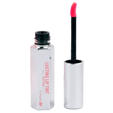 K-Palette "Lasting Lip Tint" Увлажняющий и ухаживающий жидкий тинт для губ, тон 02, нежно-розовый. (фото)