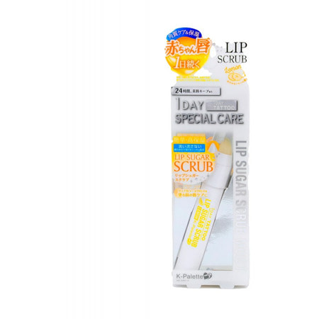 K-Palette "Lip Sugar Scrub Moist" Увлажняющий сахарный скраб для губ с ароматом лимона. (фото)
