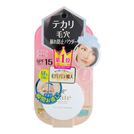 Sana "Pore Putty Shine-Preventing Powder" Матирующая компактная пудра для лица, SPF 15. (фото)