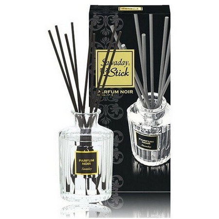 Kobayashi "Sawaday Stick Parfum Noir" Натуральный аромадиффузор для дома, с элегантным восточным ароматом, стеклянный флакон, 70 мл, 8 палочек. (фото)