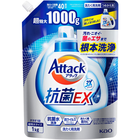 KAO "Attack 3X- "        ,  , 1000 . ()