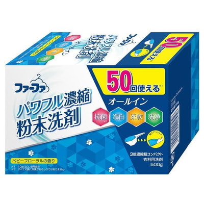 Nissan "FaFa Triple Concentrated Powder Detergent"   ,     ,   , 500 .