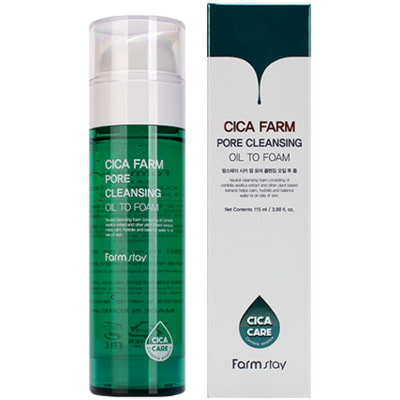 FarmStay "Cica Farm Pore Cleansing Oil To Foam"  -   , 115 . ()