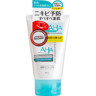 BCL "AHA Cleansing Research Wash Cleansing Acne"      ,   , 120 . ()