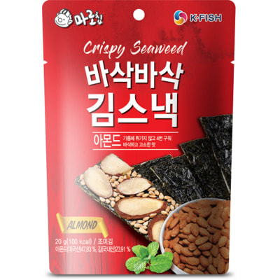 Marochip "Snack Almond" Хрустящие чипсы из морской водоросли с миндалем, 20 г. Marochip "Snack Almond" Хрустящие чипсы из морской водоросли с миндалем, 20 г.