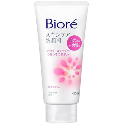 KAO "Biore Skin Care Scrub In" -  , c   , 130 . ()