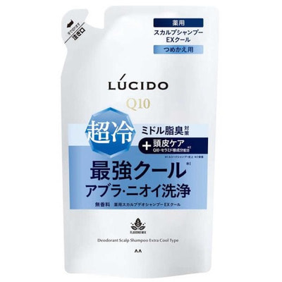 Mandom "Lucido Deodorant Shampoo Extra Cool"    40+,     ,   ,  ,  , 380 . ()