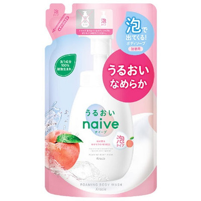 Kracie "Naive Foam Body Soap Moisturizing"   -       ,  , 480 . ()