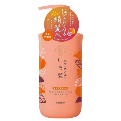 Kracie "Ichikami Double Moisturizing Care Shampoo"      ,    , 480 . ()