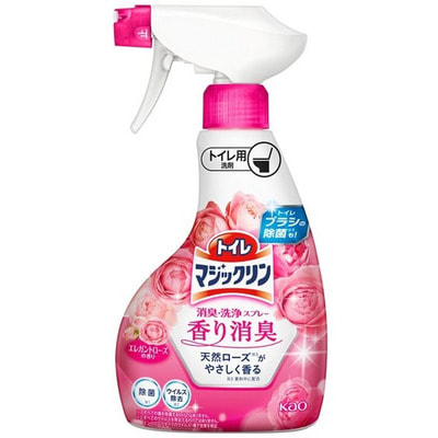 KAO "Magi Clean Toilet Deodorant&Clean Elegant Rose"      ,   , 350 . ()