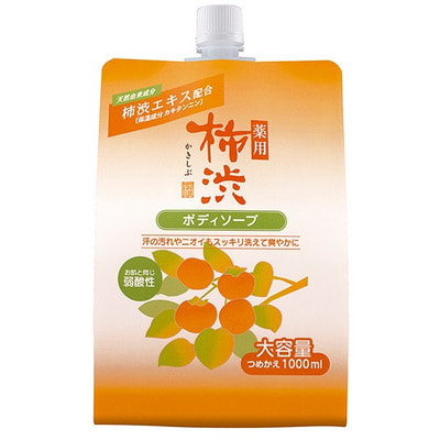 Kumano "Kakishibu Body Soap"    , ,      ,  , 1000 .