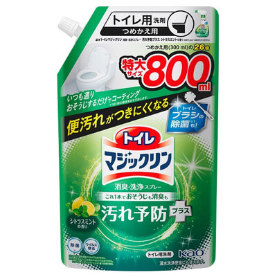 KAO "Magic Clean Toilet Deodorant&Clean Citrus Mint"      ,  - ,  , 800 .