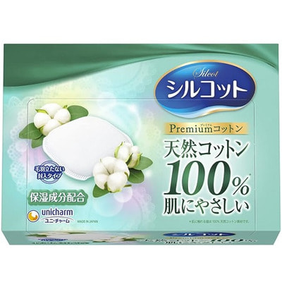 Unicharm "Silcot Premium"    100%  , 66 . ()