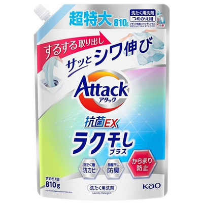 KAO "Attack Antibacterial EX Easy Drying Plus"        ,      ,  , 810 . ()