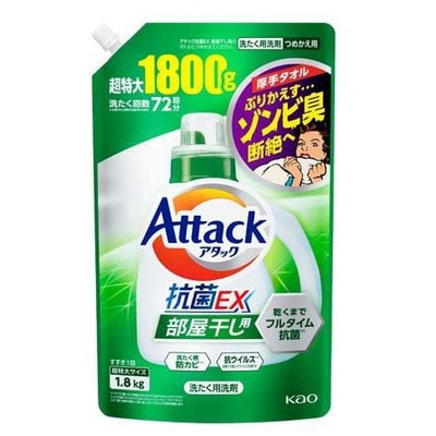 KAO "Attack Antibacterial EX"    , ,     ,  , 1,8 . ()